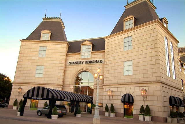 Even the exterior of Stanley Korshak reeks of opulence, representing Dallas' more extravagant and sophisticated taste